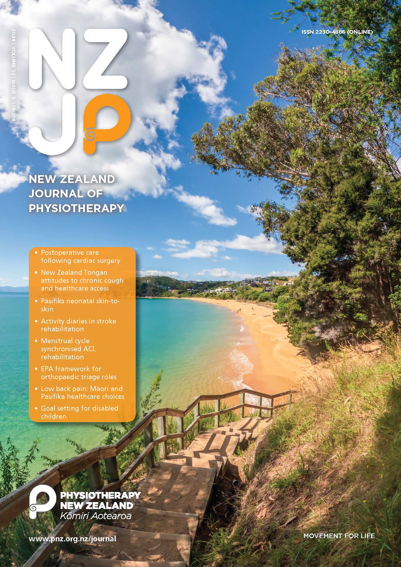 					View Vol. 52 No. 3 (2024): New Zealand Journal of Physiotherapy
				